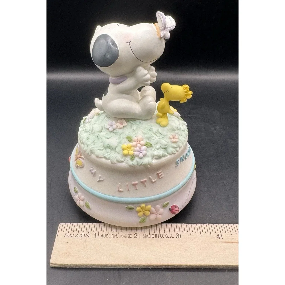 Hallmark My Little Snoopy Woodstock Hallmark Music Box 5